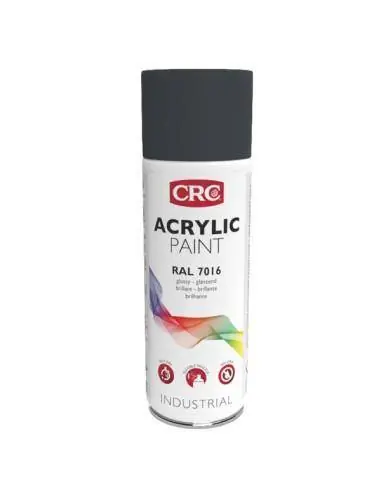 Certifié Peinture aérosol ACRYLIC RAL 7016 gris anthracite 31078 – KF