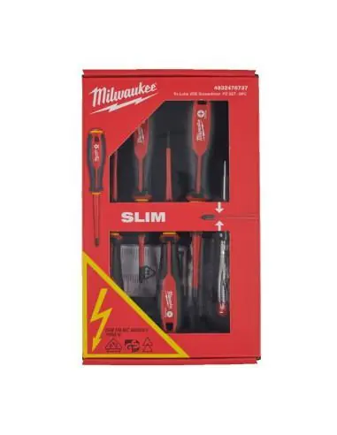 Jeu de 5 tournevis TRI-LOBE VDE 4932478738 – Milwaukee Commande En Gros