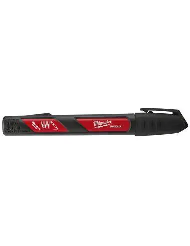 Marqueur peinture liquide INKZALL Noir 48223731 - Milwaukee Offre Du Jour