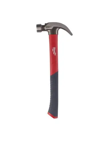 Authentique Marteau en griffes courbes en fibre de verre 570g 4932478658 – Milwaukee