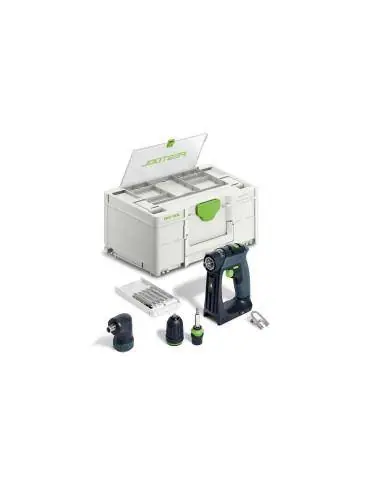 Promotion Saisonnière Perceuse-visseuse sans fil CXS 18-Basic-Set 577333 - Festool
