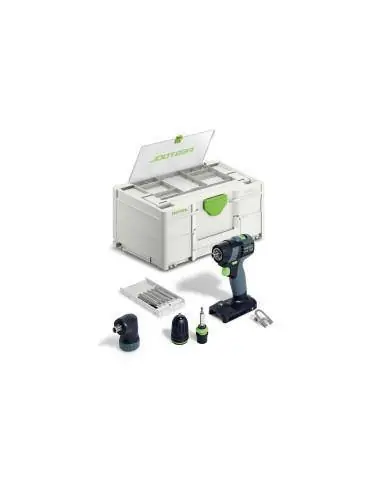 Nouvelle Collection Perceuse-visseuse sans fil TXS 18-Basic-Set 577335 - Festool
