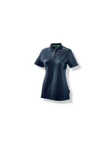 Polo bleu foncé dame POL-LAD-FT1 Taille M 577297 - Festool Solde