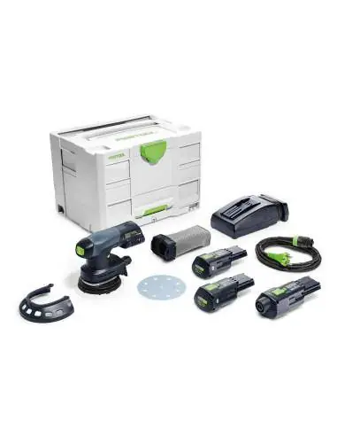 Ponceuse excentrique hybride ETSC 125 3,0 I-Set 577689 - Festool Top Vente