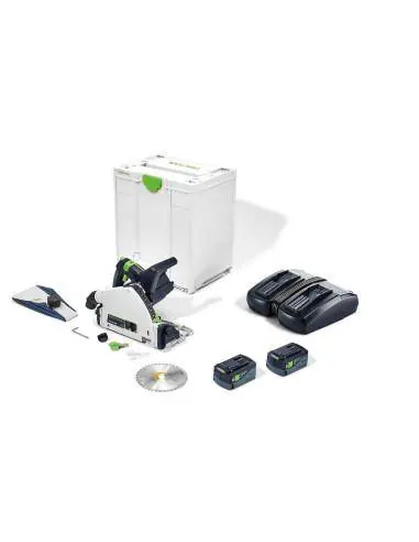 Dernier Modèle Scie plongeante sans fil TSC 55 5,0 KEBI-Plus/XL 577342 - Festool