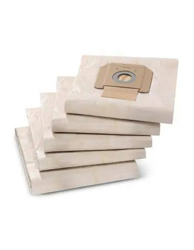 Achat Immédiat Sacs filtrants papier NT 48, NT 65, NT 70, NT 72, NT 75, NT 80, WET VAC (5 pièces) 69042850 – Karcher