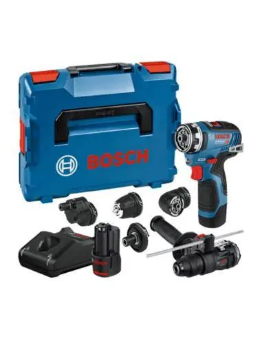 Nouvelle Collection Perceuse-Visseuse 12V 3Ah GSR 12V-35 FC L-BOXX + accessoires 06019H3008 - Bosch