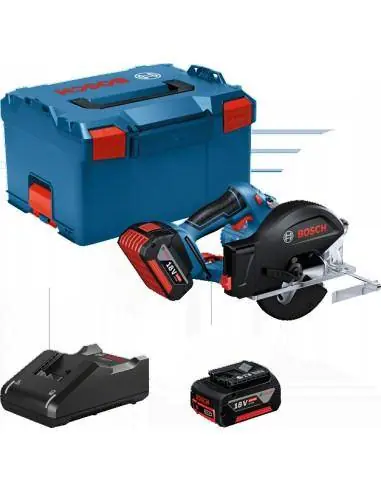 Scie circulaire à métaux 18V 5Ah GKM 18V-50 L-BOXX 06016B8002 - Bosch Expédié Aujourd'hui