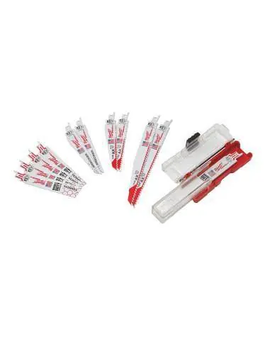 Coffret 12 lames universelles SAWZALL pour scie sabre 49222229 - Milwaukee Commande En Gros