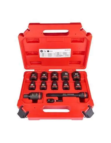 Offre Du Jour Jeu de douilles longues ½ » SHOCKWAVE™ Impact Duty (13 pièces) 4932480456 – Milwaukee