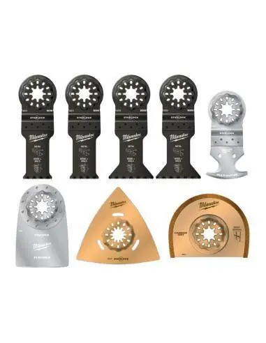 Meilleur Prix Coffrets de 8 lames spéciale rénovation pour outil Multi-Tools 48906088 - Milwaukee