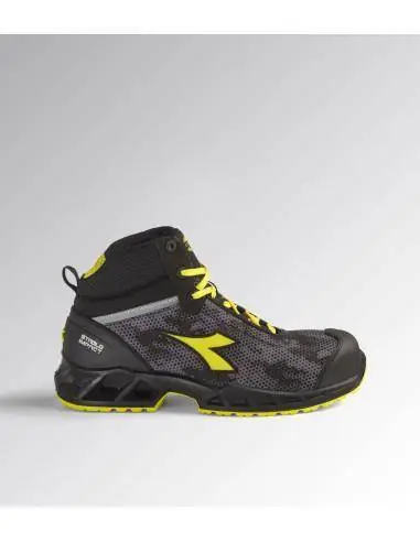 Soldes Chaussures de securité hautes SHARK STABLE IMPACT MID S3 SRC ESD 701.177669C2541 – Diadora