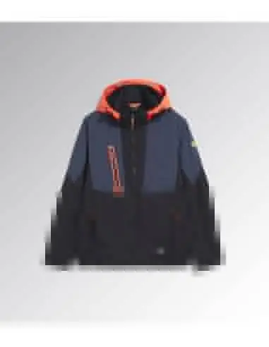 Must-Have Veste de travail SOFTSHELL HYBRID Noir/Bleu nuit 702.179823C4725 - Diadora