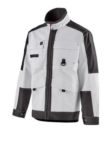 Blouson de travail SHEAR Blanc/Charcoal 3ATTUP – LAFONT Super Prix