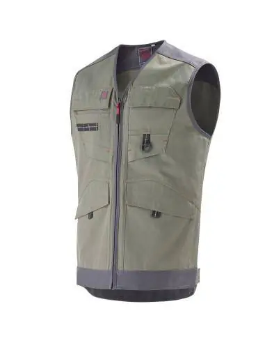 Gilet de travail TROWAL Kaki/Charcoal 9ATTUP – LAFONT Marque