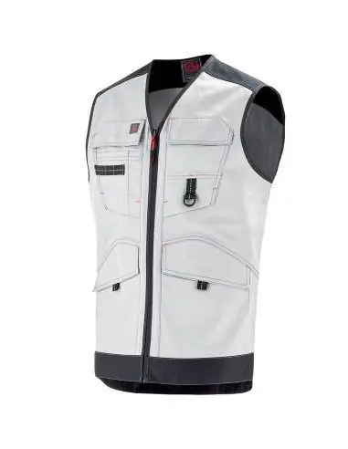 Gilet de travail TROWAL Blanc/Charcoal 9ATTUP – LAFONT Remise