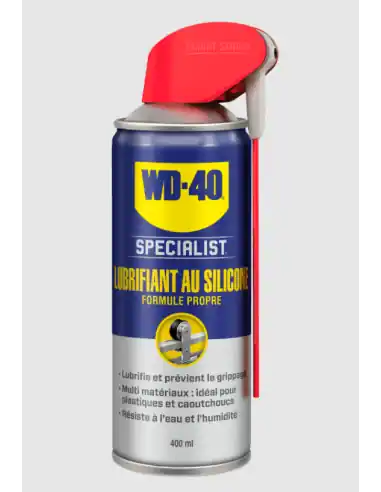 Lubrifiant PRO au silicone spray 400 ml 33377 – WD40 Nouvel Arrivage