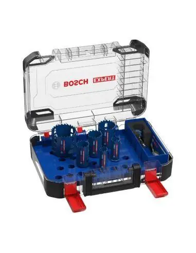 Coffret de 6 scies trépans EXPERT 22/25/35/40/51/68 mm 2608900446 - Bosch Super Prix