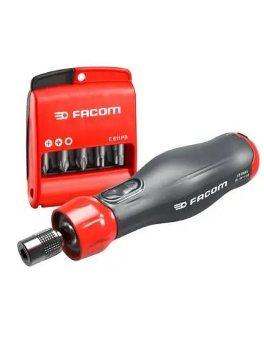Tournevis assité 4V E-PROTWIST AUTO (12 pièces) ATPA4V.J12APB - Facom Commander Vite