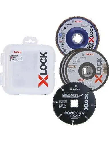 Kit disques X-Lock 125 mm 2608619374 - Bosch Achetez Aujourd'hui