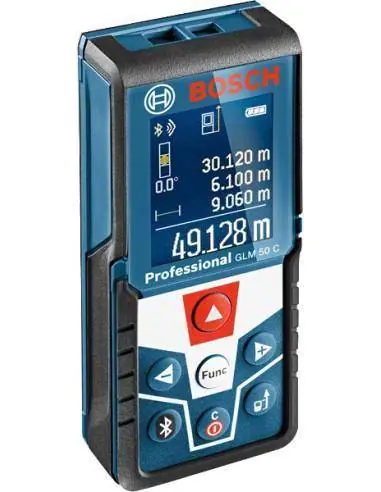 Télémètre laser GLM 50 C Version piles 0601072C00 - Bosch Retour Gratuit
