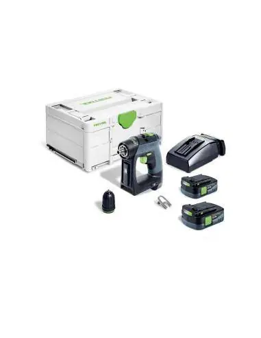Perceuse-visseuse sans fil CXS 12 2,5-Plus 576864 - Festool Meilleur Prix