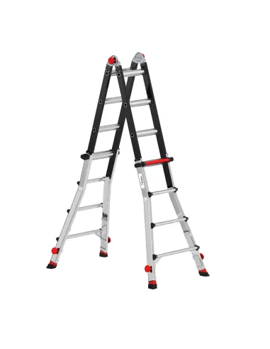 Offre Spéciale Echelle pliable compacte à 4 pieds réglables FLEX‘UP PLUS 00094146 - Tubesca