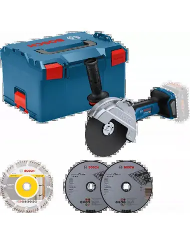 Offre Exclusive Meuleuse 125 mm GWS 18V-180 P Solo L-Boxx 06019H6L02 - Bosch
