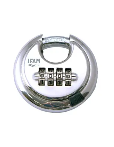 Acheter En Ligne Cadenas à combinaison Circular anti-oxydation 000552 – IFAM