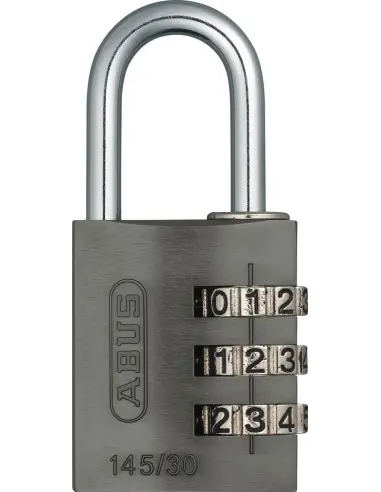 Cadenas à combinaison 145/30 Titanium Lock-Tag 0034792 – Abus Réduction