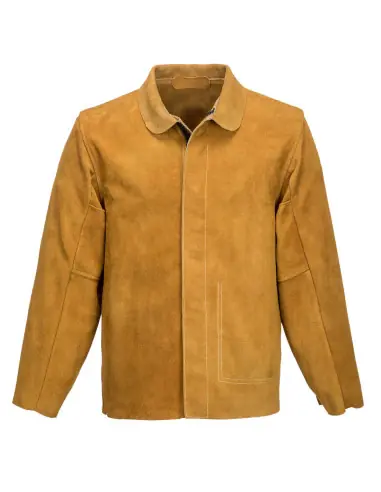 Nouveauté Veste de soudeur en cuir Bronze SW34 – Portwest