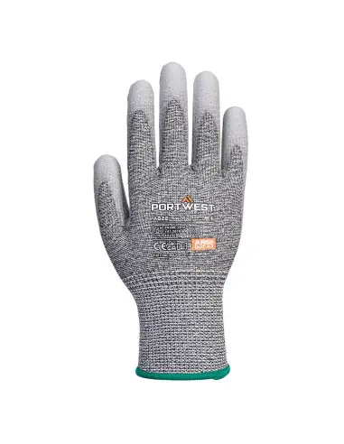 Gant MR paume PU anti-coupure Gris A622 – Portwest Offre Limitée