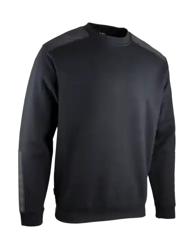 Sweat col rond bicolore 8091 – BRUXELLES – LMA Prix Promo