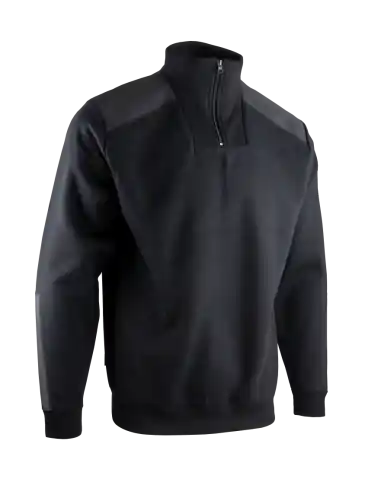 Seulement Aujourd'hui Sweat col camionneur bicolore 8090 BERLIN - LMA