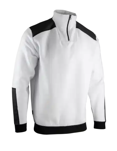Achat Immédiat Sweat col camionneur bicolore 8088 FRESQUE – LMA