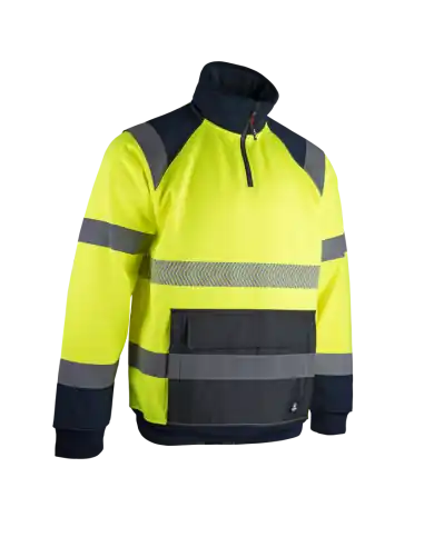Achat Immédiat Sweat haute visibilité col montant 8084 MIRE – LMA