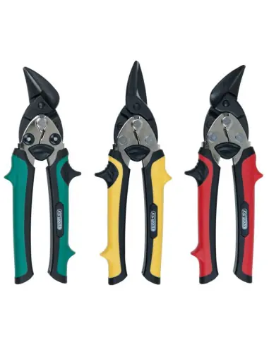Kit de 3 cisailles à tôles 118.0150 - KS Tools Meilleure Vente
