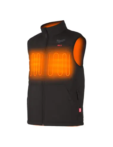 Veste chauffante sans manche RIPSTOP M12 HPVBL2-0 49324800 - Milwaukee Nouveauté