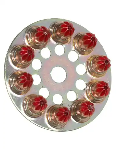 Nouvel Arrivage Disque de 10 charges de forte puissance de calibre 6.3/10 pour cloueur poudre P370 ou P370 C60 011658 – Spit