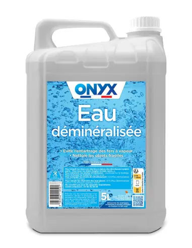 Eau Déminéralisée (5 litres) Onyx Prix Cassé