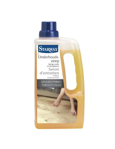 Savon entretien parquets huilés (1 litre) Starwax Offre Spéciale