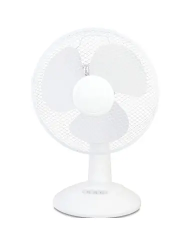 Soldes Ventilateur de table 3 vitesses blanc 40 cm 55W PROFILE