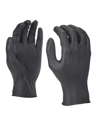 Gants jetables en nitrile ultra résistant (x 50) 49324932* - Milwaukee Populaire