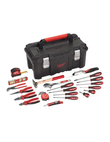 Starter Kit Outillage à main + boîte à outils (30 pièces) 4932498392 – Milwaukee Commander Vite