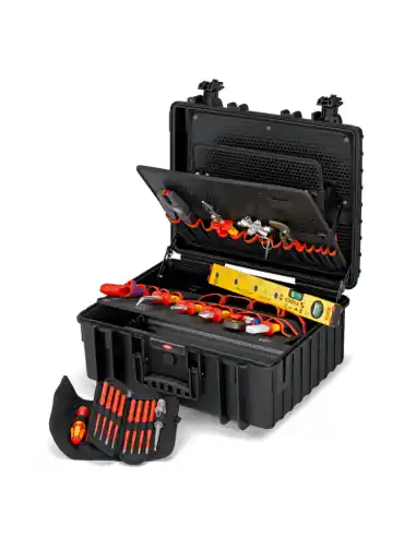 Prix Choc Mallette à outils « Robust34 » Électrotechnique 11 outils 00 21 36 – Knipex