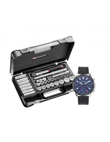 Coffret de Douilles 1/2" 6 pans 23 pièces + Montre Édition Limitée Racing S.161-24H - Facom Meilleure Vente