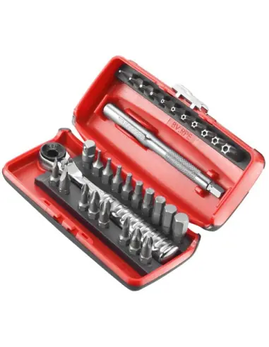 Coffret d`embouts 1/4`` 31 pièces R.PEJ31PB - Facom Quantité Limitée
