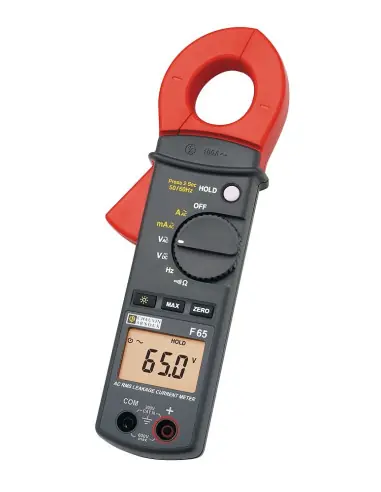 Pince multimètre pour courant de fuite 600 A RMS AC F65 P01120761 – Chauvin Arnoux Produit De Marque