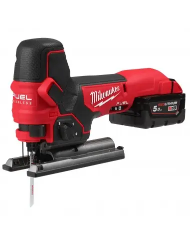 Usine Directe Scie sauteuse poignée champignon FUEL 18V 5Ah M18 FBJS-502X 4933500556 - Milwaukee