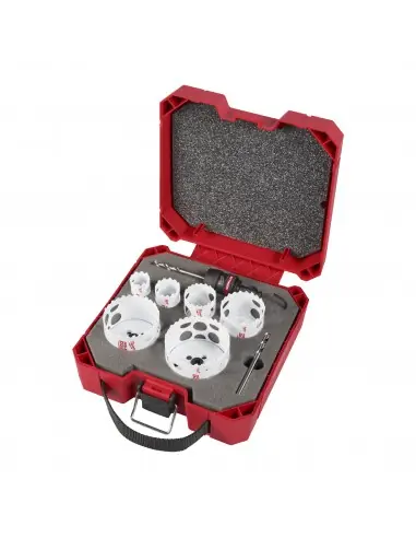 Coffret de 9 scies cloches bi-métal HOLE DOZER QUIK-LOK 49224771 – Milwaukee Paiement Sécurisé